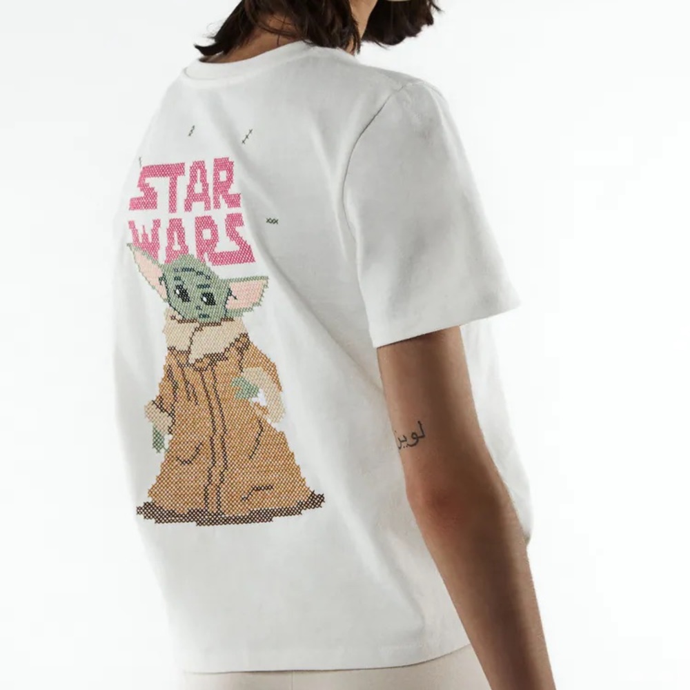 Zara Star Wars Embroidered Tee - Picture 3 of 8